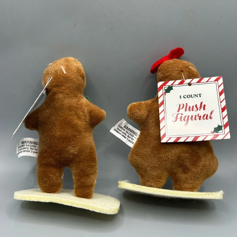 Target Bullseye Playground Pink Gingerbread Small Plush Figural Set 2025 NEW